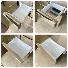 【美品‼️】シャープ 501Lノンフロン冷凍冷蔵庫 2014年製 プラズマクラスター搭載 節電25 プレミアムブラウン♪