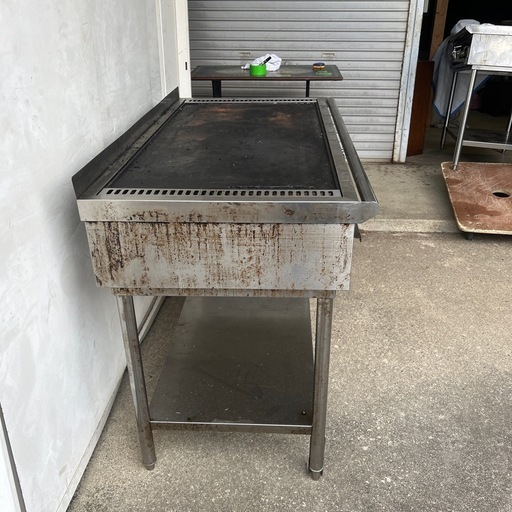 業務用鉄板焼き機2（都市ガス）