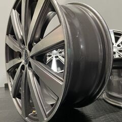 ENKEI SMACK エンケイ スマック 社外ホイール 4本 7J5HPCD100+50 プリウス レガシィ等　(MHZ316)クレジットカード QRコード決済可能