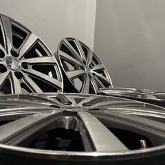 ENKEI SMACK エンケイ スマック 社外ホイール 4本 7J5HPCD100+50 プリウス レガシィ等　(MHZ316)クレジットカード QRコード決済可能