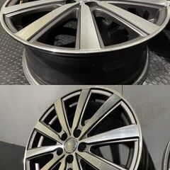 ENKEI SMACK エンケイ スマック 社外ホイール 4本 7J5HPCD100+50 プリウス レガシィ等　(MHZ316)クレジットカード QRコード決済可能