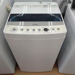 店頭受け渡し】 ハイアール 全自動洗濯機 4.5kg JW-C45D 2019年製 中古品