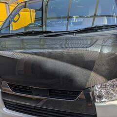 9月限定ナローハイエース200系カ―ボン　ボンネット