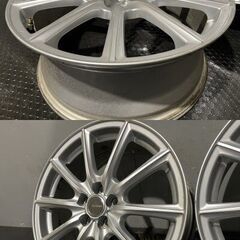 BS BRIDGESTONE ECO FORME SE-15 エコフォルム 社外ホイール 17インチ 4本 7J5HPCD100+50 トヨタ純正ナット必須 プリウス等　(MHZ320)クレジットカード QRコード決済可能