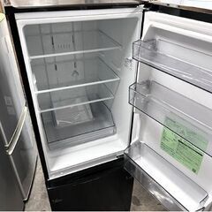 153L 2021年製 冷蔵庫 GR-S15BS 東芝 150Lクラス 黒 ブラック 2ドア ☆札幌