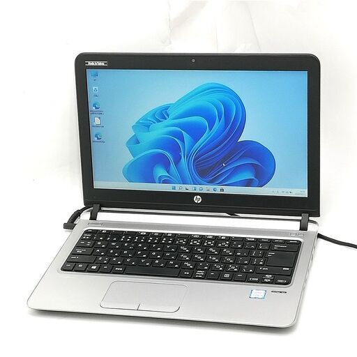 赤字覚悟 高速SSD Windows11済 13.3型ワイド 日本製 ノートパソコン HP 430 G3 中古良品 第6世代Core i3 8GB 無線 Bluetooth カメラ Office