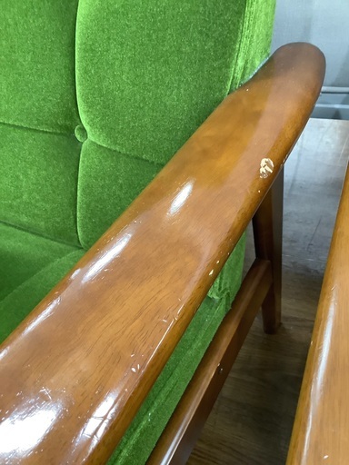 カリモク60 セール Kチェア1シーター キズ、はがれ有 30,800円