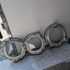 アルミ 合金 船舶 丸窓 強化ガラス 開閉 - 車のパーツ 