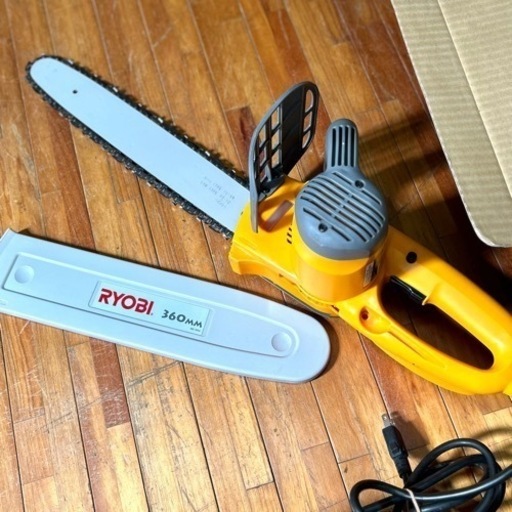 RYOBI ブレーキ付き電気チェーンソー