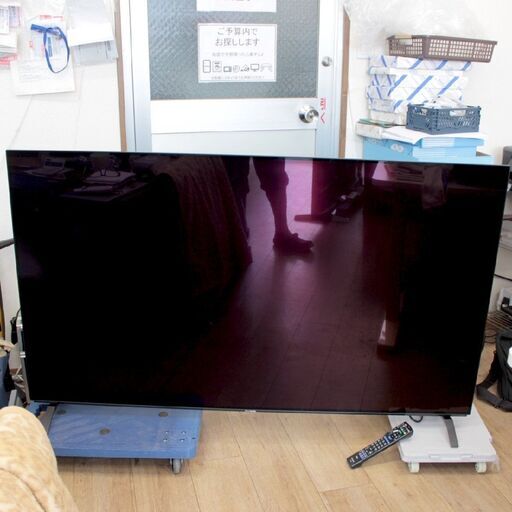 T415)【東京・神奈川限定配送】パナソニック 4K有機ELテレビ TH-65EZ950 65型 ビエラ 2017年製 スマートテレビ Youtube ネット動画 ゲーム