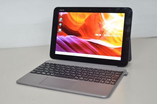 中古良品★タブレット★ 10.1インチ 2in1タブ ASUS TransBook Mini T103H Atom/64GB/4GB/キーボード/Windows11