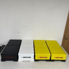 【TOWER RECORDS】 タワーレコード CDコンテナ 8個セット J0363