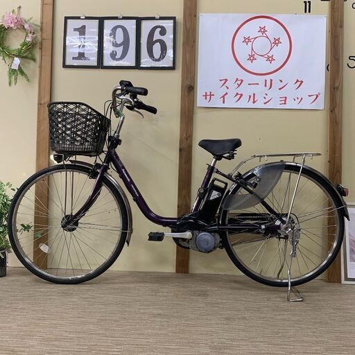 196整備済新基準良品パナソニックー6.6ah長押し５点灯 26インチ 中古車