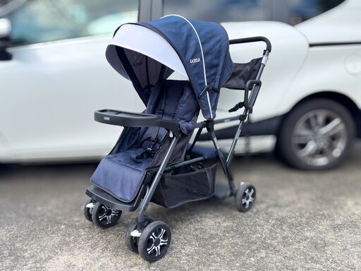 【引取限定（横浜市）】KATOJI カトージ 二人乗りベビーカー 二人でゴー