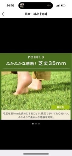 人口芝 1×10m 《最終値下げ