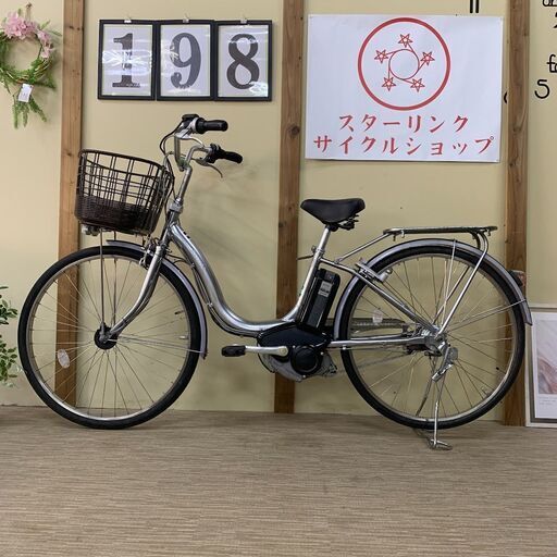 198整備済新基準良品ブリヂストン8.7ah長押し1-4 26インチ 中古車