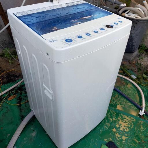 取引中✨️可動保証付き✨️Haier5.5キロ　分解クリーニング済