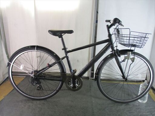 D759　★限定特価★ 中古自転車 アサヒ　オフィスプレス【　黒　700C　43ｃｍ　 】