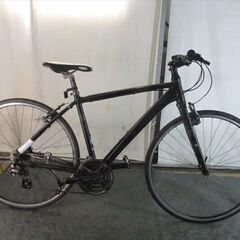 Ｄ760　★23800円★整備済み クロスバイク中古自転車 センチュリオン　クロスライン【黒　700C　48cm】