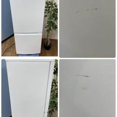 I694 🌈 ジモティー限定価格！ 2022年製♪ TOSHIBA 冷蔵庫 (153L) ⭐ 動作確認済 ⭐ クリーニング済