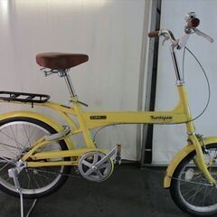 ☆ジモティ割あり☆ ANIMATO 自転車 ベージュ クリーニング済み YJ404