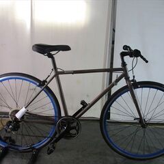 B923★22800円★整備済み スポーツ中古自転車 OSSO　ブラック【クロスバイク】 B923☆22800円☆整備済み スポーツ中古自転車 OSSO ブラック【クロス