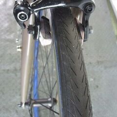 Ｄ766　★16800円★整備済み クロスバイク中古自転車 【OSSO　ブラウン　46ｃｍ】