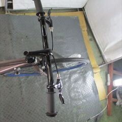 Ｄ766　★16800円★整備済み クロスバイク中古自転車 【OSSO　ブラウン　46ｃｍ】