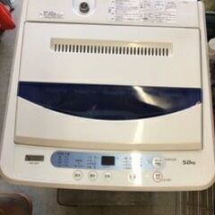 全自動洗濯機　ヤマダセレクト5キロ　YWM-T50G1　2019年製