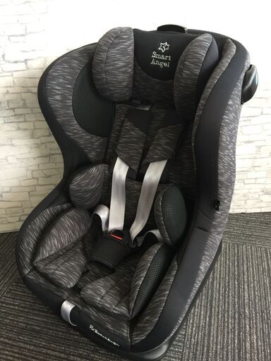 チャイルドシート スマートエンジェル レジェプラス(B-700) グレー 美品 軽量 コンパクト 新生児～４歳頃 西松屋 武蔵村山