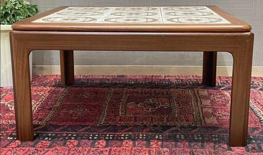 英国 【 G-PLAN 】タイルトップセンターテーブル♪ イギリスヴィンテージ 全国発送可能！】英国 【 G-PLAN 】タイルトップセンターテーブル