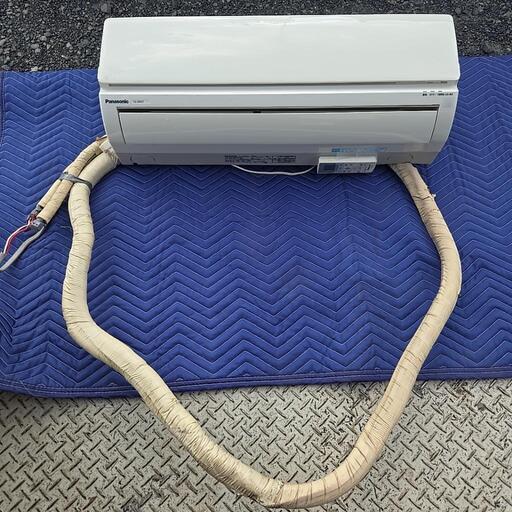 商談中　パナソニック　ルームエアコン　2.8kw 配管付き