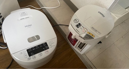 炊飯器と電気ケトル