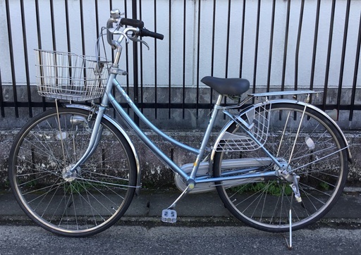 ブリヂストン　2７インチ　STEPCRUZ 内装3段変速　LEDオートライト 整備済＞ブリヂストン・27インチ自転車・LEDオートライト・内装3段変速