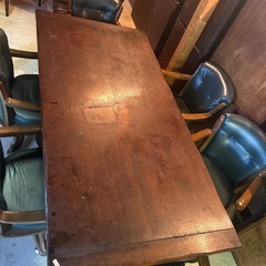 レトロダイニングSET（6脚）