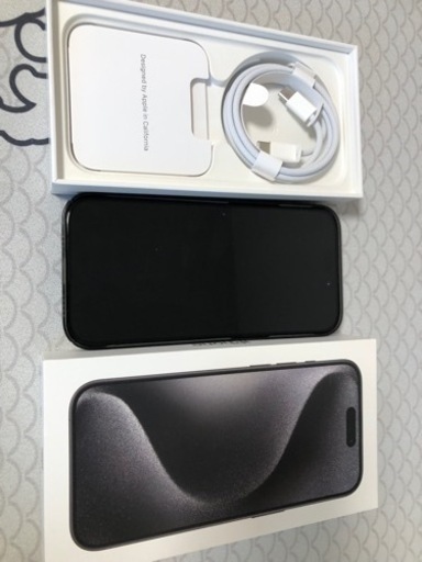 値下げ iphone15pro 256g ブラック バッテリー状態100%