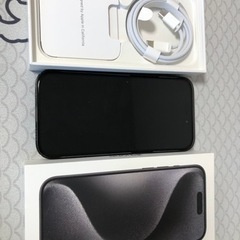 値下げ　iphone15pro 256g ブラック　バッテリー状態100%