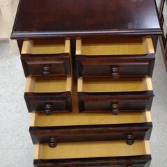 北海道民芸家具 9段チェスト 41×30×110