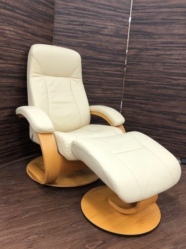 トレファクいわき平店　リクライニングチェア（イエリアーダ社）オットマン付が入荷しました！