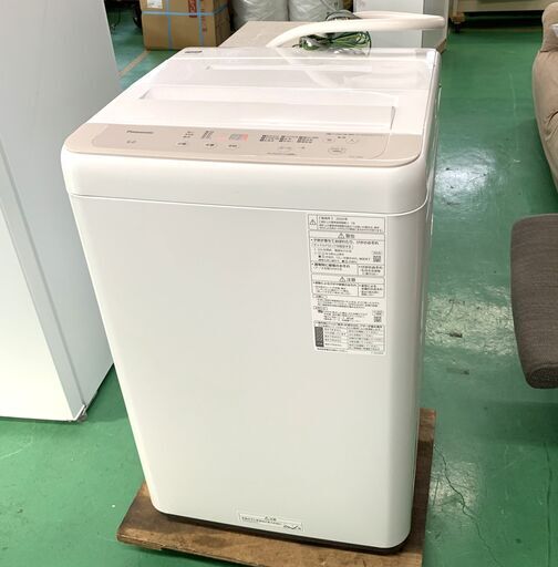 【最終値】伊勢崎店【現状品】gi9-28 パナソニック 洗濯機 NA-F6B2 2024年製 通電確認済