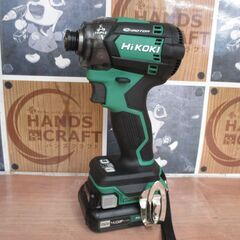 HiKOKI ハイコーキ WH12DCA インパクト未使用品 ドライバ バッテリ10.8V 4.0Ah二個/充電器付き 【ハンズクラフト宜野湾店】