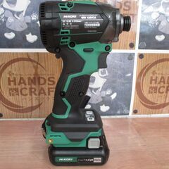 HiKOKI ハイコーキ WH12DCA インパクト未使用品 ドライバ バッテリ10.8V 4.0Ah二個/充電器付き 【ハンズクラフト宜野湾店】