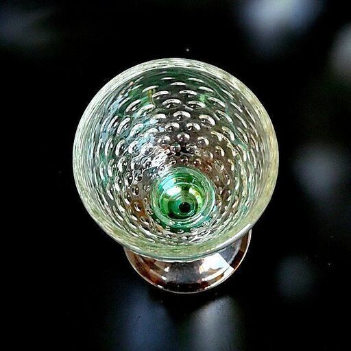 舩木倭帆作 ワイングラス 舩木倭帆サイン入りワイングラス