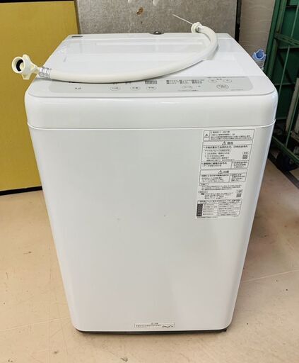 Panasonic パナソニック 全自動電気洗濯機 5kg NA-F50B15 2021年製 動作OK