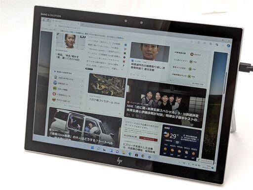 激安 高速SSD LTE対応 Windows11済 13型ワイド タブレット HP Elite x2 1013 G3 中古良品 第8世代i5 8GB Bluetooth カメラ Office