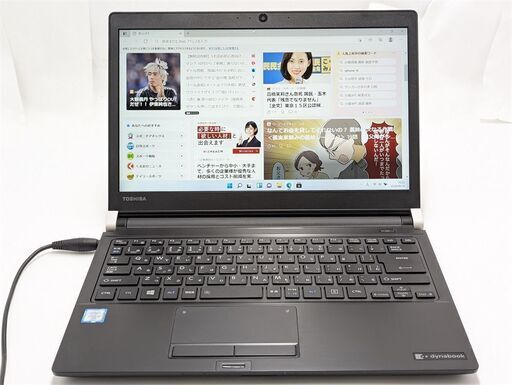 激安 高速SSD256GB 8GBメモリ 13.3型 ノートパソコン 東芝 TOSHIBA R73/B 良品 第6世代Core i5 Wi-Fi Bluetooth Windows11 Office