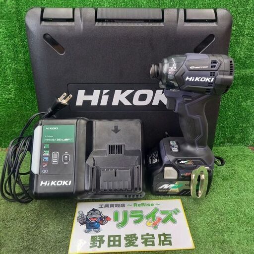 HiKOKI ハイコーキ WH36DC インパクトドライバー【野田愛宕店】【店頭取引限定】【中古】管理番号：ITNK8H2CZUHV