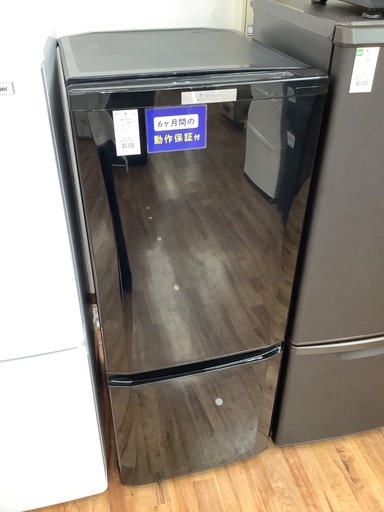 MITSUBISHI 三菱　2ドア冷蔵庫　MR-P15A-B 2017年製