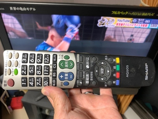 シャープアクオス37型テレビ　\nLC37GS10