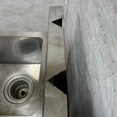 【tanico】タニコー 1層シンク ステンレス製 流し台 業務用 厨房機器 W450×D600×H800 Y0261